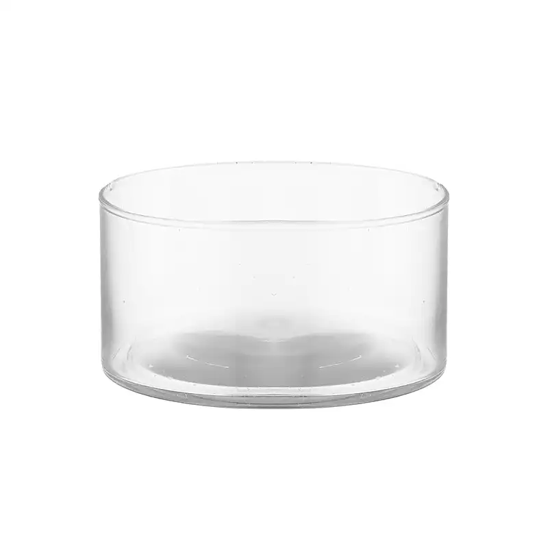 ظرف شیشه ای مدل استوانه ای بسته 4عددی