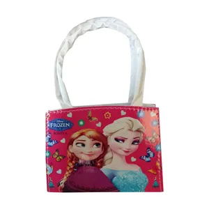 کیف دوشی دخترانه مدل برفی کد F2