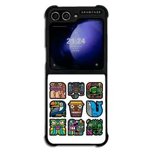 AKAM AMC-WSGZFLIP5-MODERN CULTURE-4 Cover For Samsung Galaxy Z Flip 5