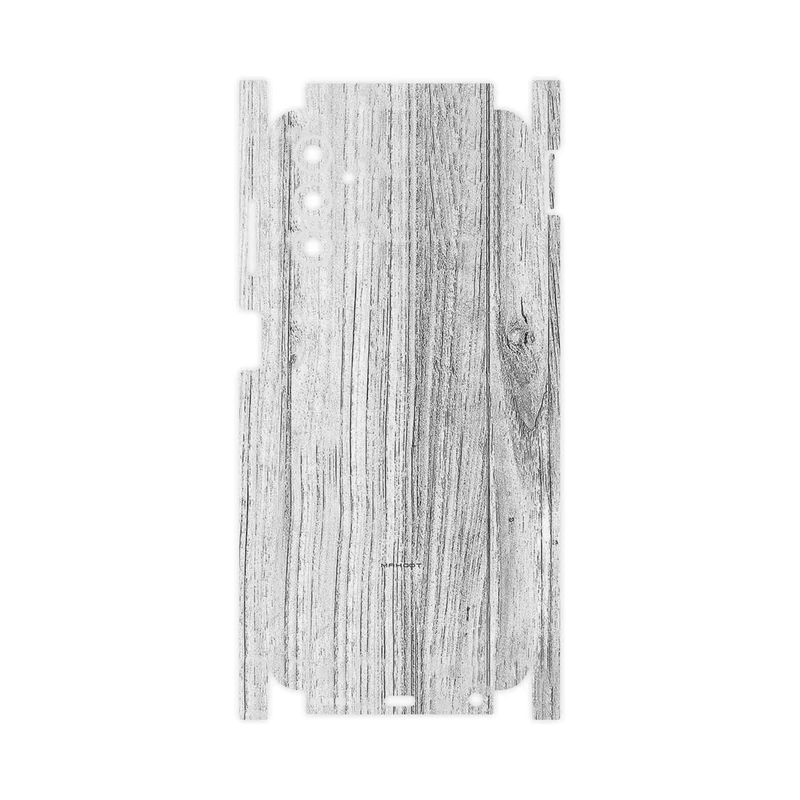 برچسب پوششی ماهوت مدل White_Wood-FullSkin مناسب برای گوشی موبایل سامسونگ Galaxy M13 (India)