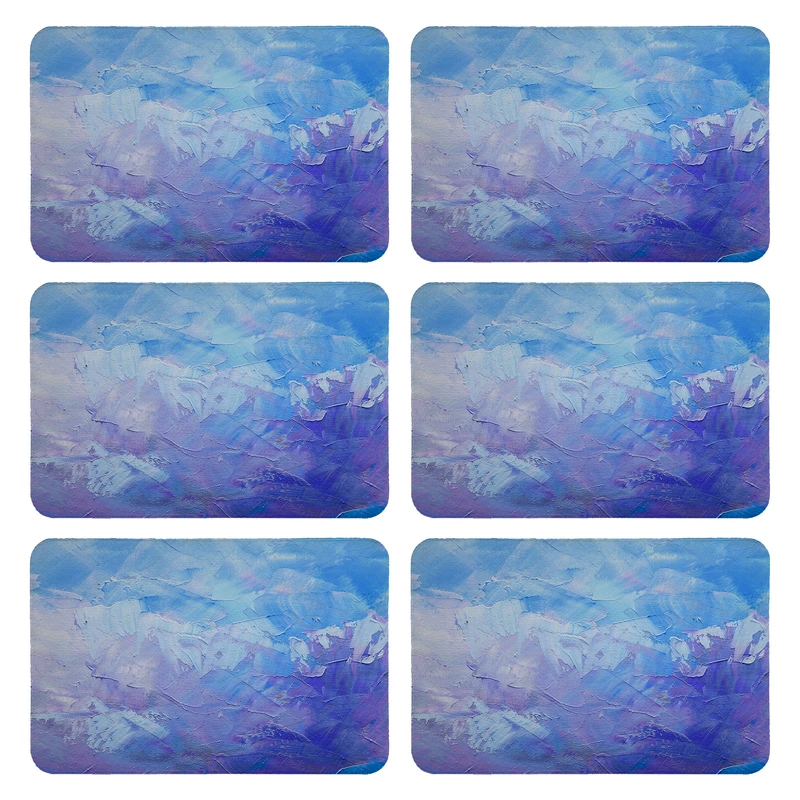 زیربشقابی طرح ابروبادی کد 9086 بسته 6 عددی 