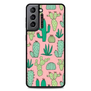 AKAM AMC-WSGS21-CACTUS-41 Cover For Samsung Galaxy S21