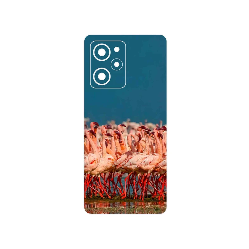 برچسب پوششی ماهوت مدل Flamingo مناسب برای گوشی موبایل شیائومی Poco X5 Pro