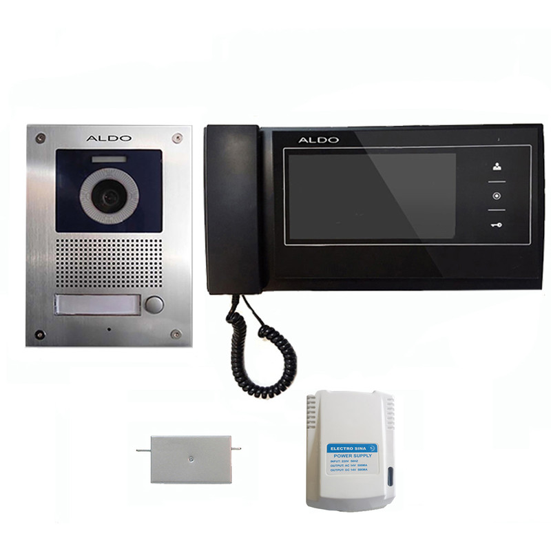 دربازکن تصویری آلدو مدل 727mbV1 مجموعه 4 عددی