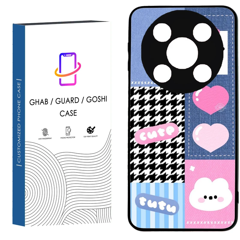 کاور قاب گارد گوشی طرح دخترانه کد 35 - tpu مناسب برای گوشی موبایل  وکال V2 / V2 Lite