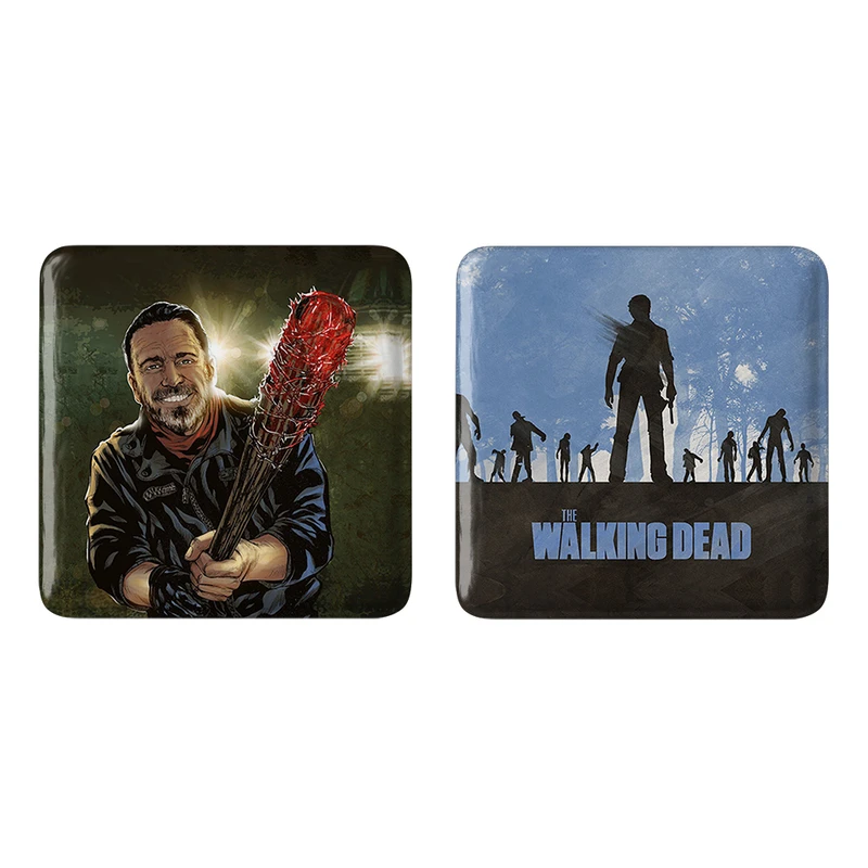 مگنت خندالو طرح نیگان سریال مردگان متحرک The Walking Dead کد 1019010184 مجموعه 2 عددی