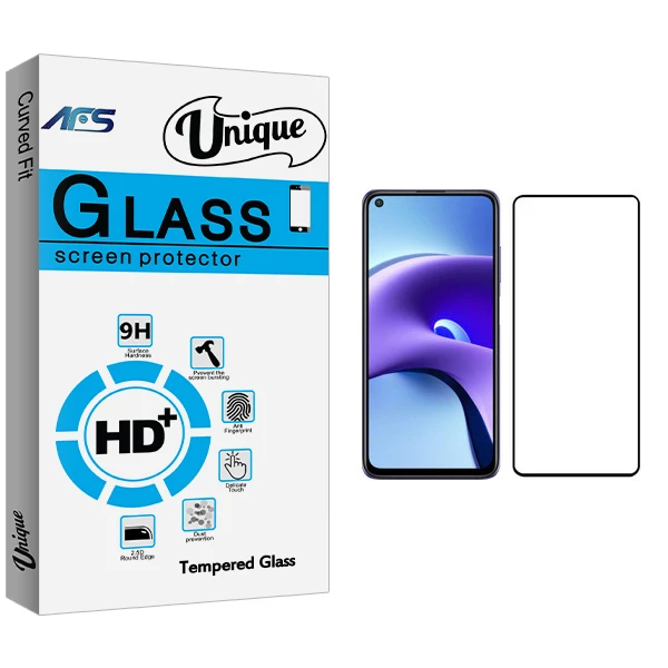 محافظ صفحه نمایش ای اف اس مدل Unique Glass مناسب برای گوشی موبایل شیائومی Redmi Note 9T