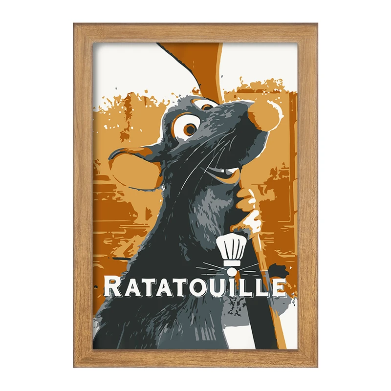 تابلو خندالو مدل موش سرآشپز کد F2250