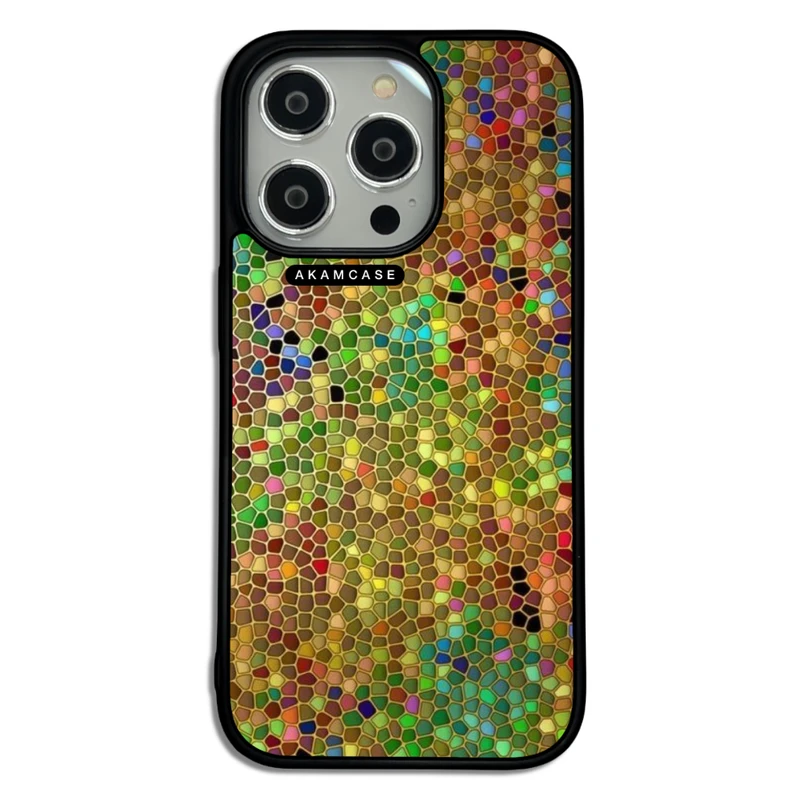 کاور آکام مدل AMC-WA14PRO-MOSAIC-2 مناسب برای گوشی موبایل اپل iPhone 14 Pro