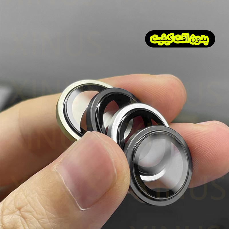 محافظ لنز دوربین فلزی  ژینوس مدل XRING مناسب برای گوشی موبایل شیائومی Poco X5 pro