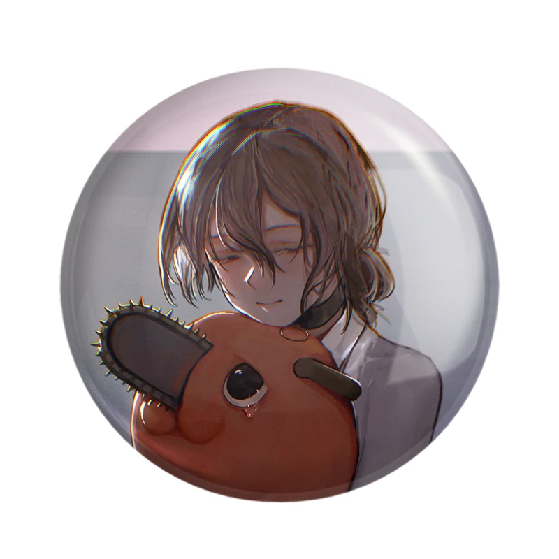 مگنت خندالو مدل ریزه انیمه مرد اره ای Chainsaw Man  کد 22324