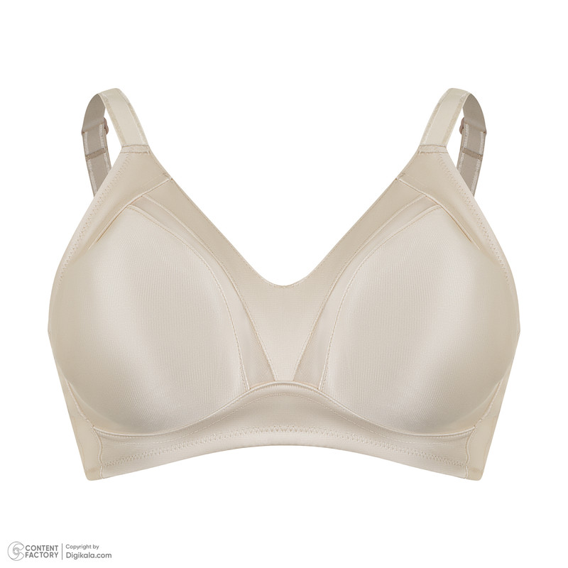 سوتین زنانه کرالاستر مدل پرسی ژرسه رنگ کرم