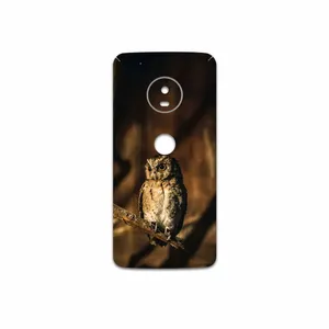 MAHOOT Owl Cover Sticker for Motorola Moto G5 Plus