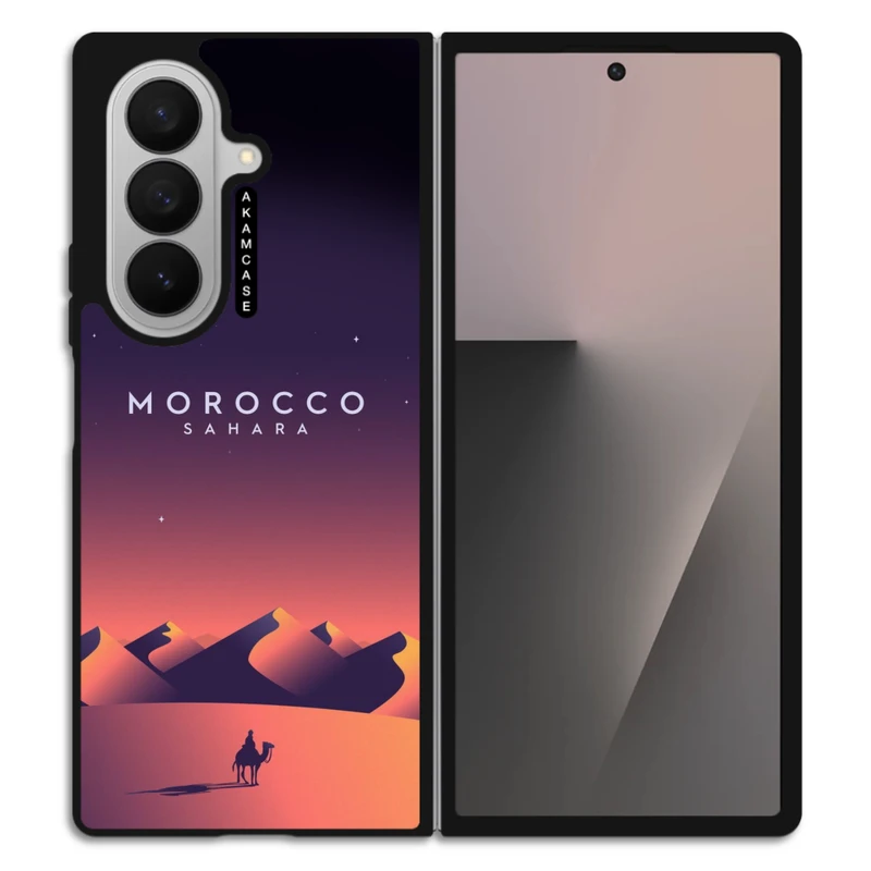 کاور آکام مدل AMC-WSGZFOLD7-DESERT-1 مناسب برای گوشی موبایل سامسونگ Galaxy Z Fold 7