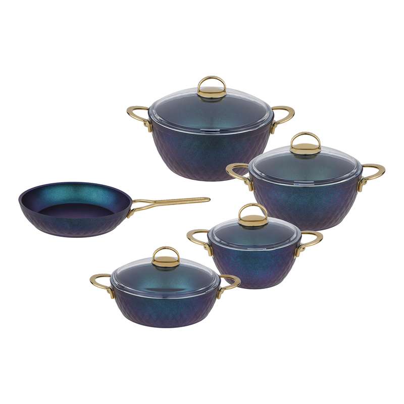 سرویس  پخت و پز 9 پارچه ویوالدی مدل لیدیا کد 9090