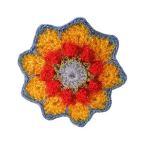 اسکاچ مدل توت فرنگی گل برجسته 