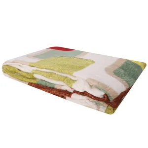 پتو طرح گل کد PJ-106576 سایز 195×260 سانتی‌متر