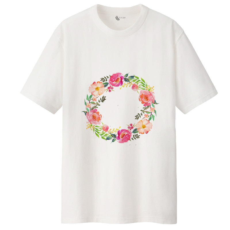 تی شرت لانگ مردانه مدل حلقه گل