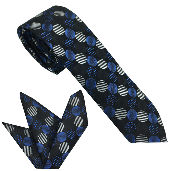 ست کراوات و دستمال جیب مردانه هکس ایران مدل KT-MD26
