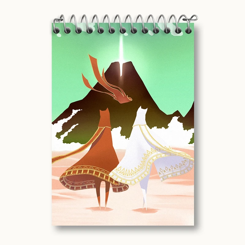 دفتر یادداشت 50 برگ خندالو مدل بازی جورنی (Journey) کد 35599