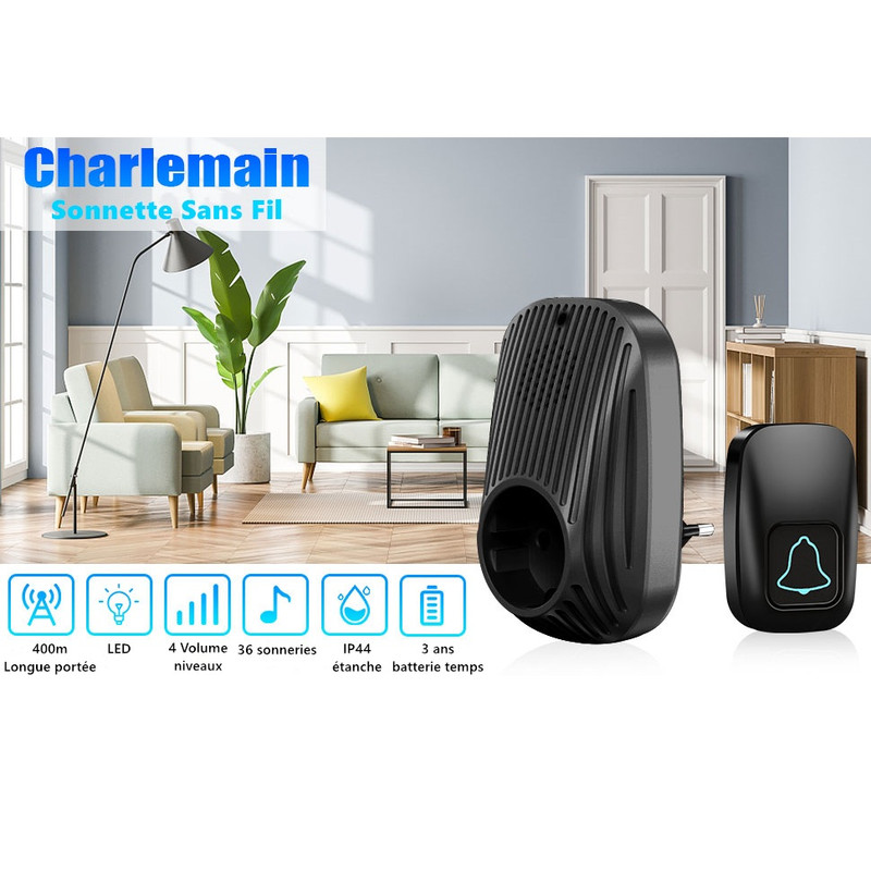 زنگ بی سیم شارلمین مدل ML-1A2U