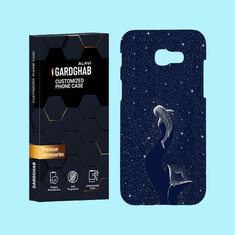 کاور گارد قاب علوی مدل هنری مناسب برای گوشی موبایل سامسونگ Galaxy A5 2017 / A520