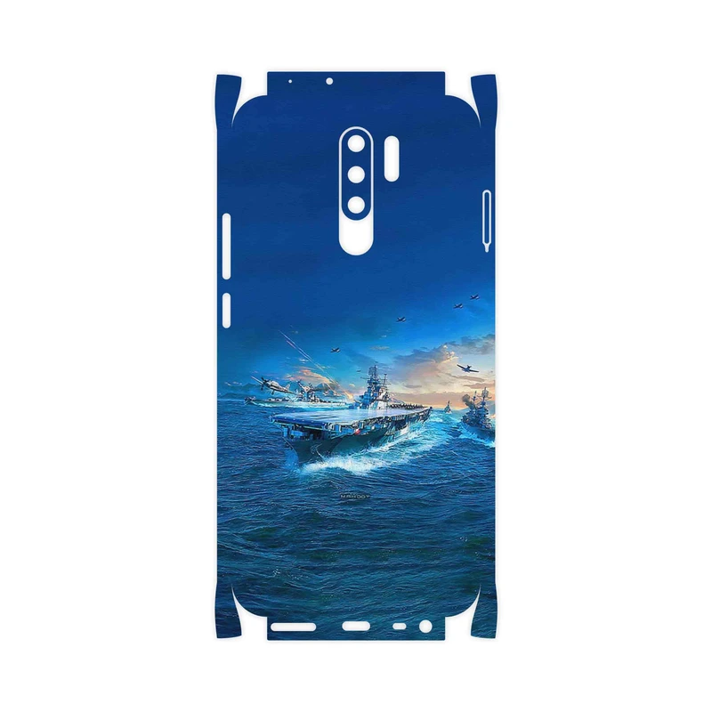 برچسب پوششی ماهوت مدل Warship-FullSkin مناسب برای گوشی موبایل شیائومی Redmi 9