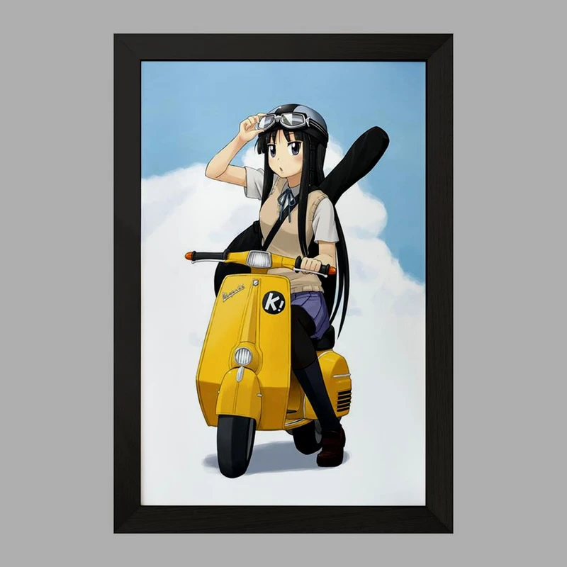 تابلو خندالو مدل نیناموری انیمه فولی کولی Fooly Cooly  کد 23579