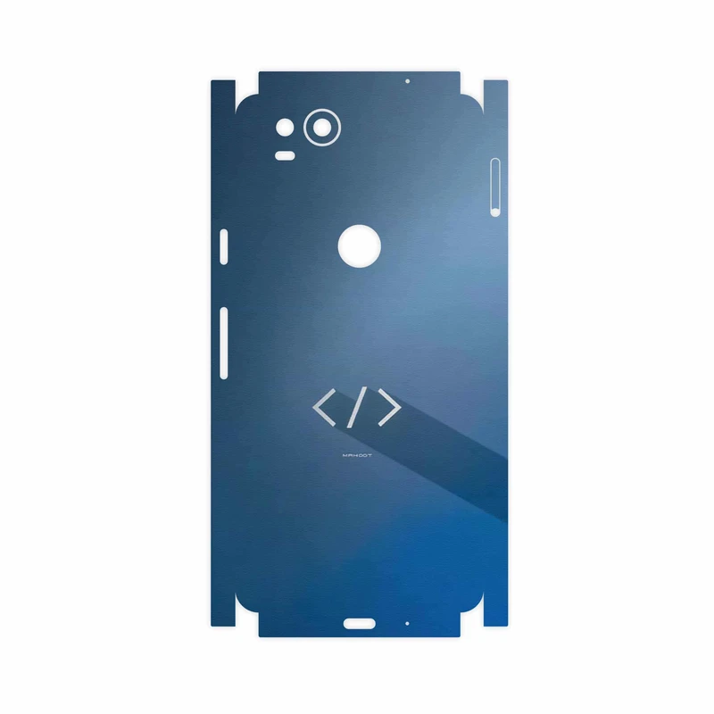 برچسب پوششی ماهوت مدل Minimal Coding icon-FullSkin مناسب برای گوشی موبایل گوگل Pixel 2