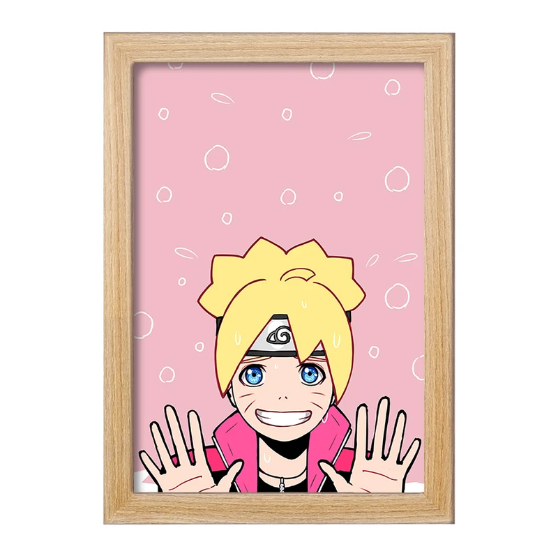 تابلو خندالو مدل بوروتو اوزوماکی انیمه بوروتو Boruto  کد 15725