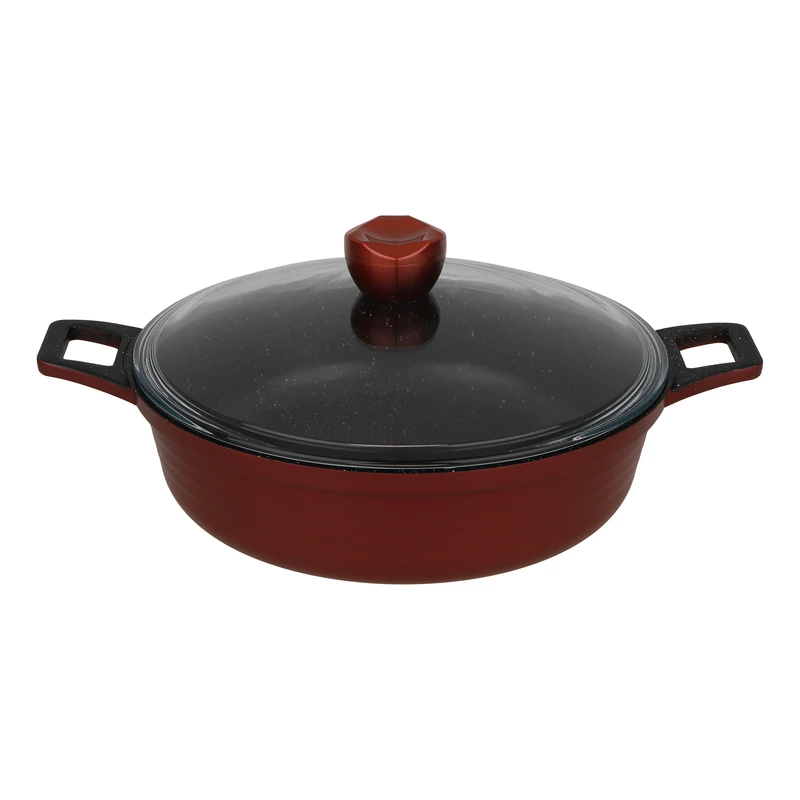 قابلمه گرانیت زرساب مدل جولیانا کوتاه سایز 28