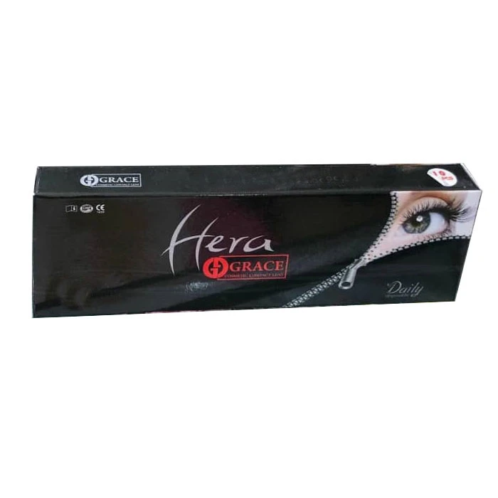 لنز چشم هرا گریس تمیم کانتکت لنز شماره 01 رنگ خاکستری