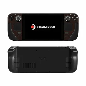 MAHOOT Valve Steam Deck Dark Brown Leather-Matte Black