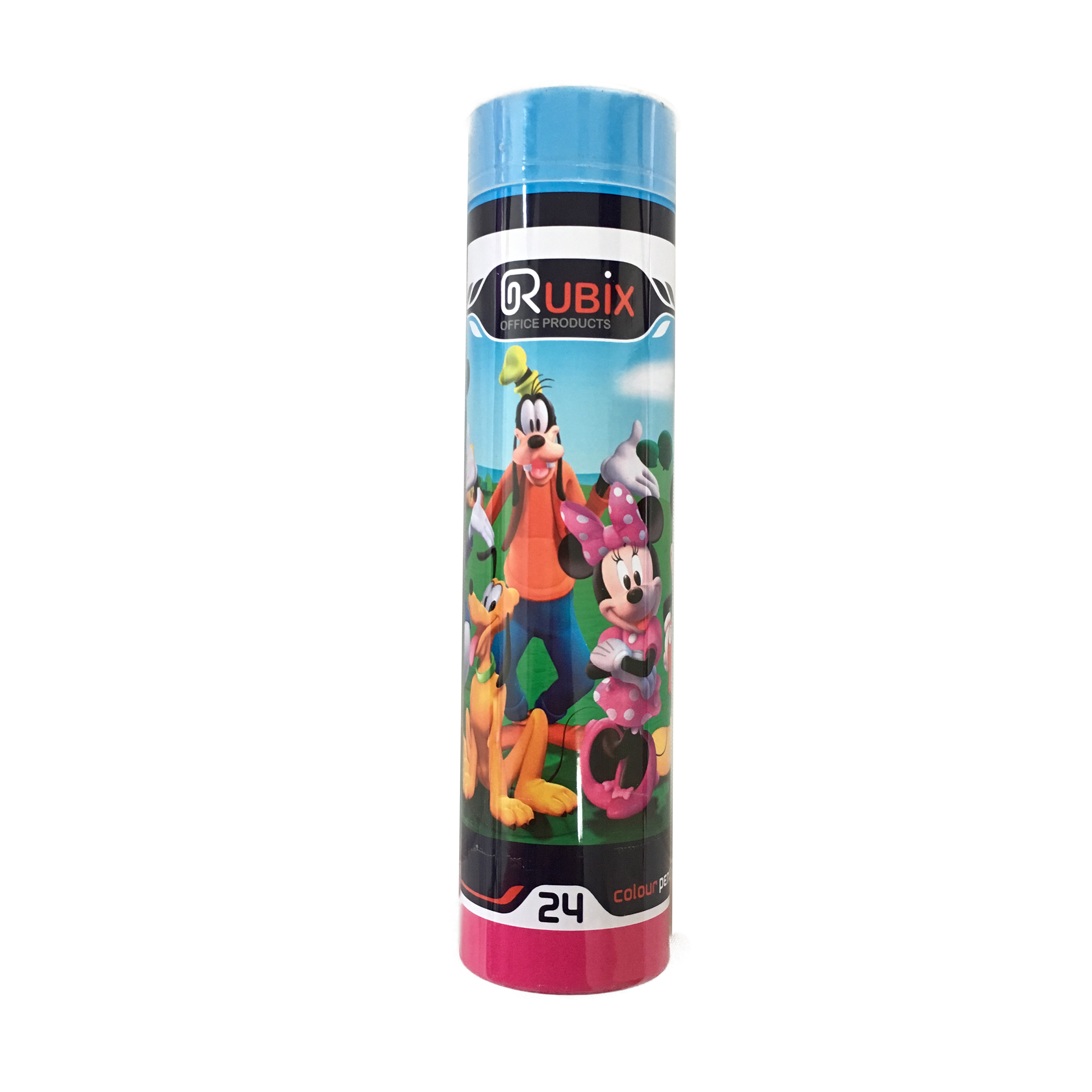 مداد رنگی 24 رنگ روبیکس مدل soper soft 