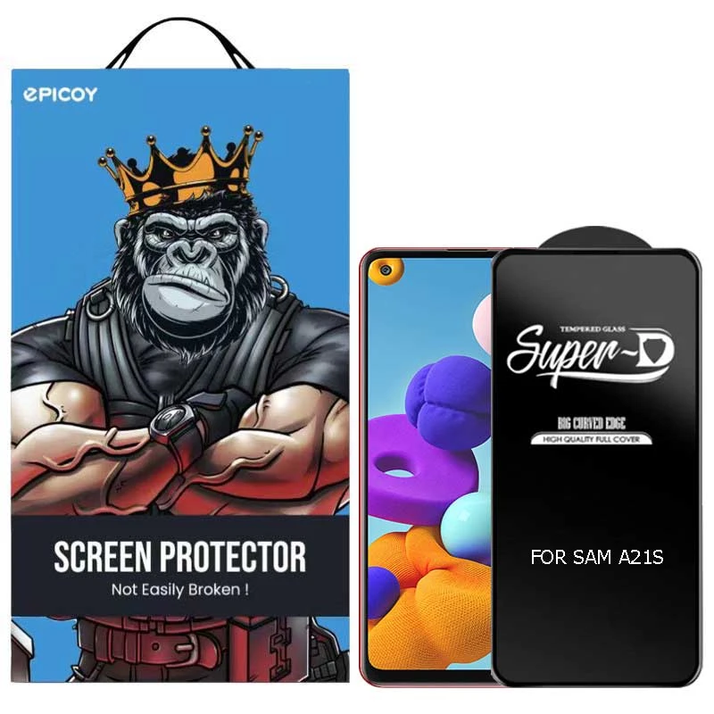 محافظ صفحه نمایش اپیکوی مدل Super 5D مناسب برای گوشی موبایل سامسونگ Galaxy A21s 