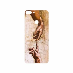 MAHOOT The Creation of Adam of MichelAnge Cover Sticker for Huawei P Smart