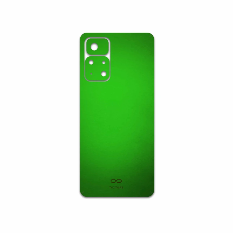 برچسب پوششی ماهوت مدل Metallic-Green مناسب برای گوشی موبایل شیائومی Poco M4 Pro 5G