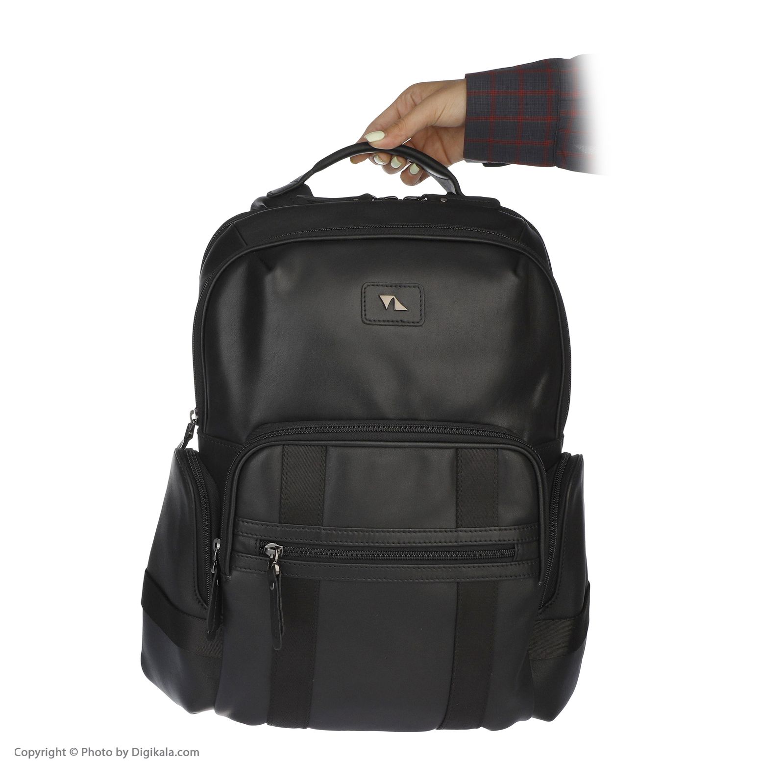 کوله پشتی چرم مشهد مدل S0836-001 - - 5