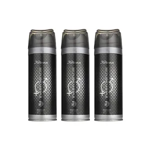 اسپری بدن مردانه کلینوس مدل everyonenoir حجم 150 میلی لیتر مجموعه 3 عددی