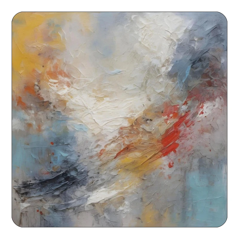 مگنت کاکتی طرح نقاشی رنگ روغن مدل mp70256