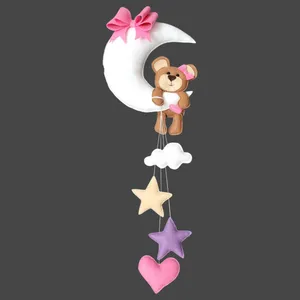 آویز اتاق کودک ریماز مدل خرس بازیگوش