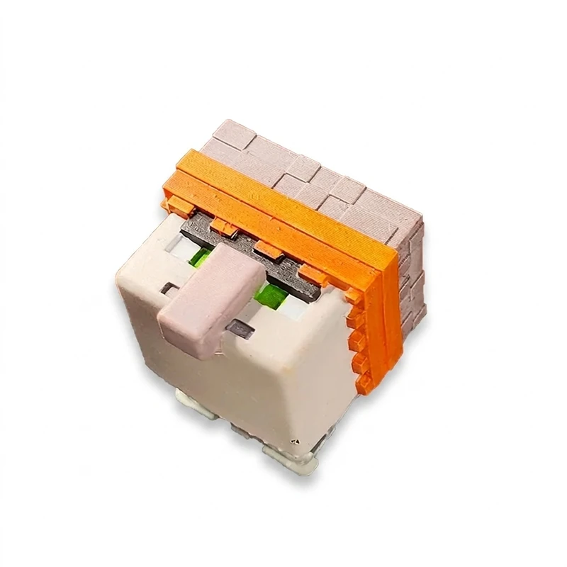 دکمه کیبورد مدل بازی طرح minecraft villager کد 03