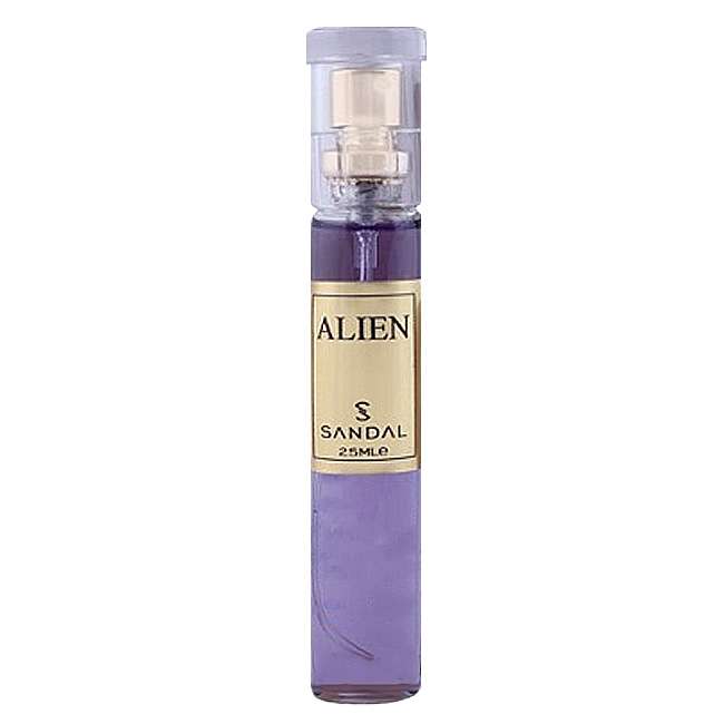 عطر جیبی زنانه صندل مدل ALIEN حجم 25 میلی لیتر عطر جیبی زنانه صندل مدل ALIEN حجم 25 میلی لیتر