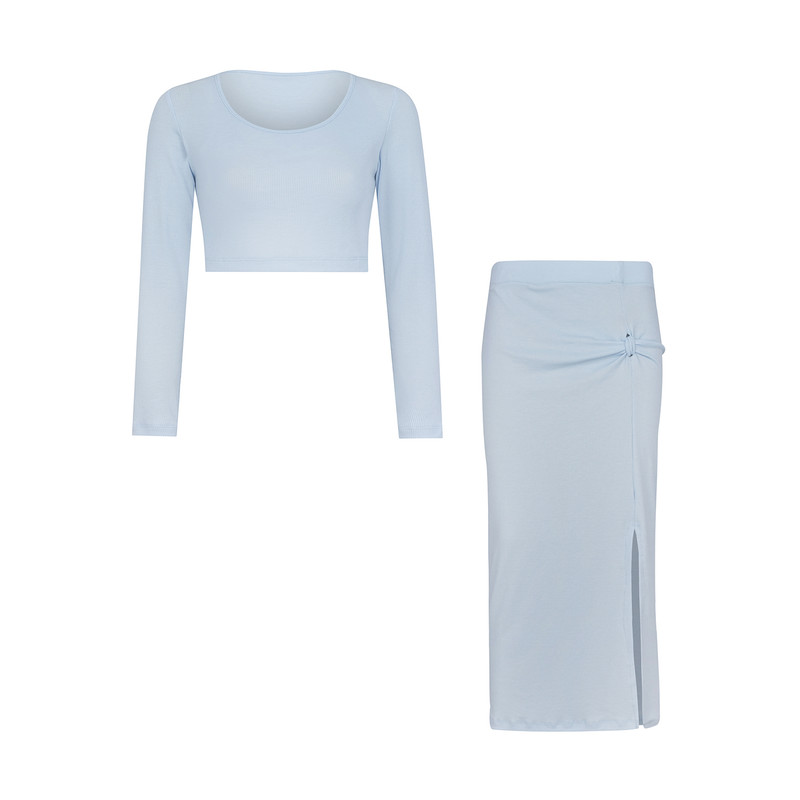 ست کراپ و دامن زنانه ناتوسا مدل NT820-4