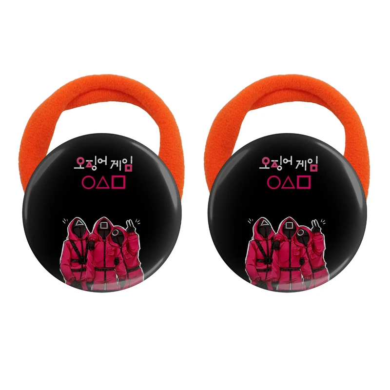 کش مو زنانه مدل سریال اسکوید گیم کد S15091 بسته دو عددی