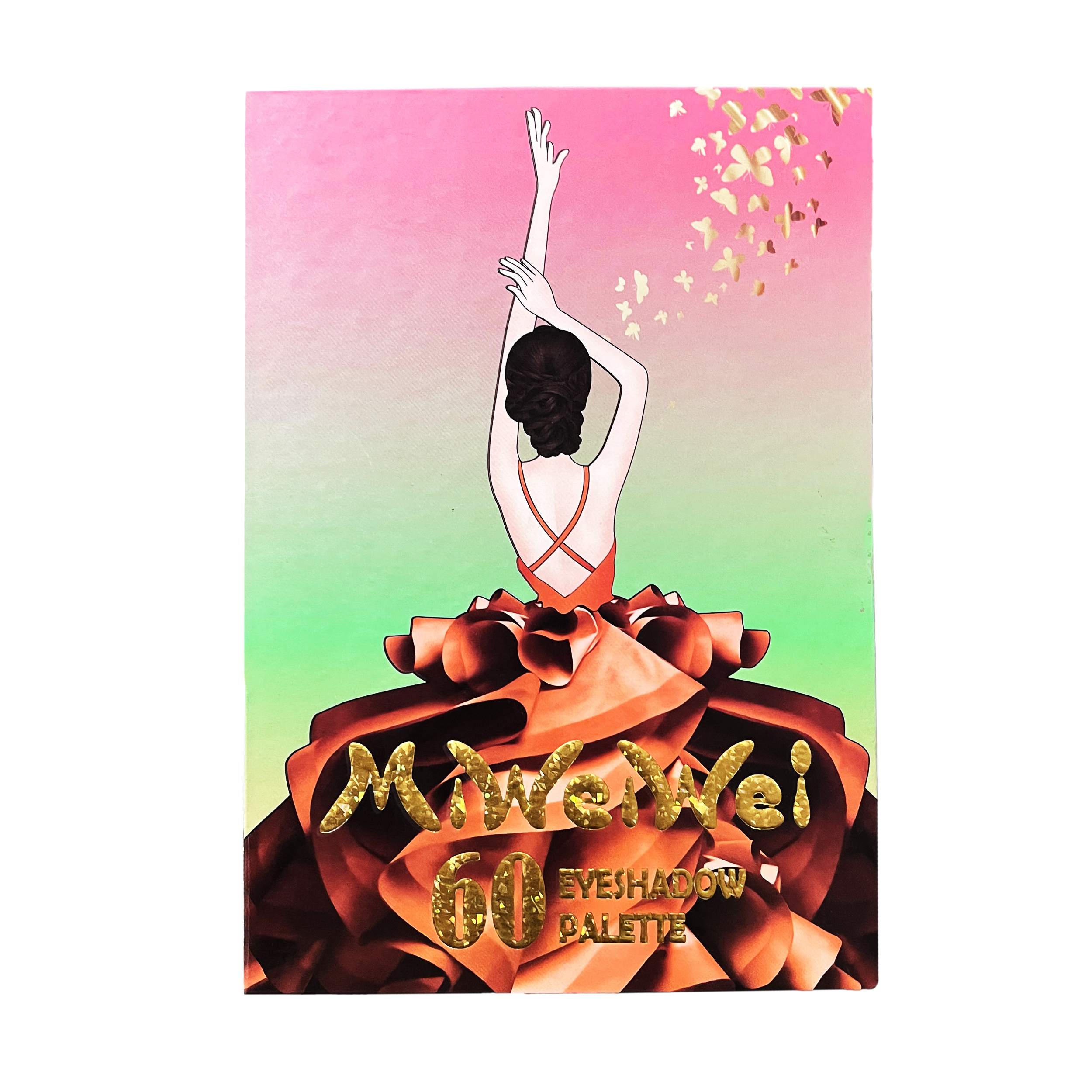 پالت سایه چشم و ابرو میووی مدل booklet کد 60