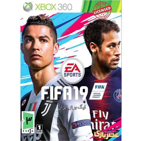 بازی fifa19 مخصوص XBOX 360 بازی fifa19 مخصوص XBOX 360