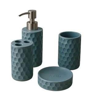 ست سرویس بهداشتی 4 پارچه آوید مدل کلاسیک