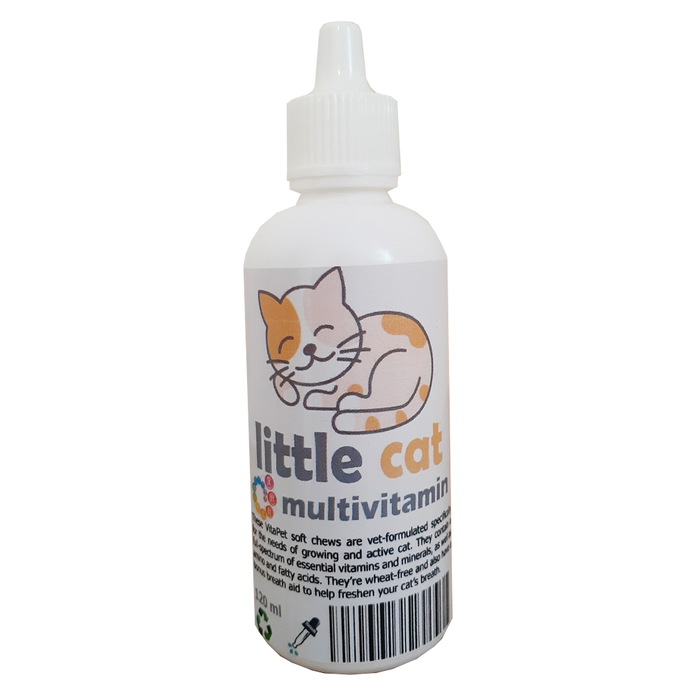 نقد و بررسی محلول مولتی ویتامین گربه لیتل کت مدل 01 حجم 120 میلی لیتر توسط خریداران