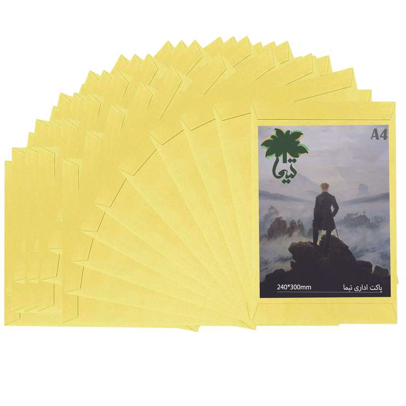 پاکت مقوایی تیما مدل MONARK-A4 بسته 50 عددی